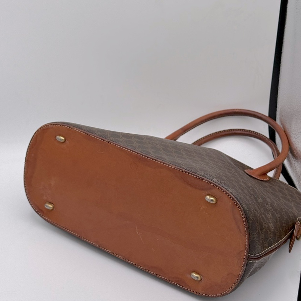 Brown Patterned Handbag - Picture 5 of 15